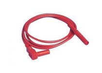 Cordon de securited +mc 4mm rouge l:1m pvc1mm2