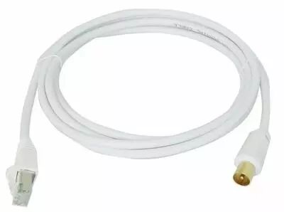 Cordon rj45/fiche iec tv lg 2 m