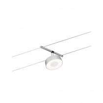 Corduo  Eclairage sur cable tendu  CC Circle 5W Chr dép /Chrome 230V/12V CC Synthétique 3000K (94476)