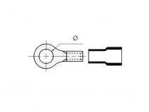 Cosse a oeil 5.3mm (10pcs/emballage) - rouge (FRO5)