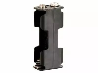 Coupleur de 2 piles aa (lr6), avec contacts a pression (BH322B)