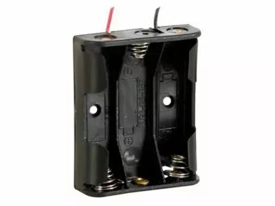Coupleur de 3 piles aa (lr6), a fils (BH331A)