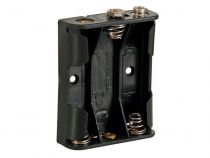Coupleur de 3 piles aa (lr6), avec contacts a pression (BH331B)