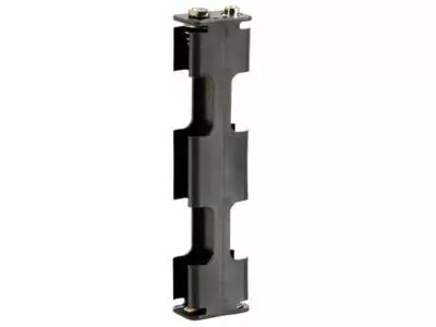 Coupleur de 4 piles aa (lr6), avec contacts a pression (BH342B)