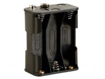 Coupleur de 6e piles aa (lr6), avec contacts a pression (BH363B)