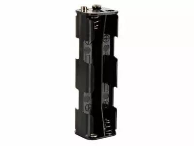 Coupleur de 8 piles aa (lr6), avec contacts a pression (BH382B)