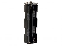 Coupleur de 8 piles aa (lr6), avec contacts a pression (BH382B)