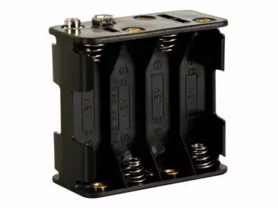 Coupleur de 8 piles aa (lr6), avec snap terminals (BH383B)