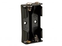 Coupleur pour 2 piles aa (lr6), avec contacts a pression (BH321B)