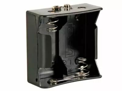 Coupleurs de 2 piles d (lr20), avec contacts a pression (BH121B)