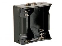 Coupleurs de 2 piles d (lr20), avec contacts a pression (BH121B)