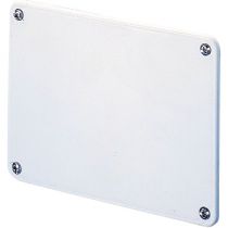 Couvercle plein de fermeture du compartiment des prises horizontales - ip44