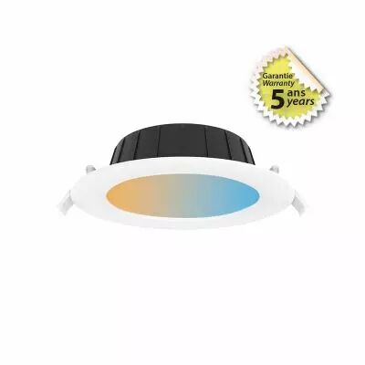 CYNIUS DOWNLIGHT 15W CCT 3000K-4000K-6000K BBC IP65 5ANS (100649)