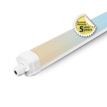 DANUBE CCT ETANCHE LED 1555 X 59MM 50W CCT IP65 IK10 TRA CONNECT(X6) (100385)