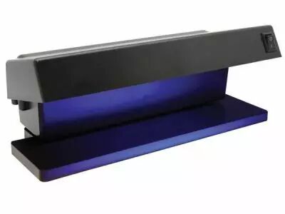 Detecteur de faux billets 230v avec 2 lampes uv (ZLUV220/2)