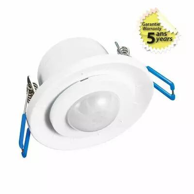 DETECTEUR DE MOUVEMENT IR 400W ENCASTRABLE 360� 5ANS (75493)