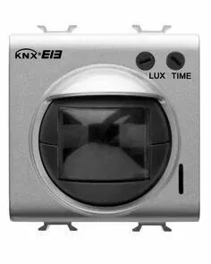 D�tecteur de mouvement ir � seuil cr�pusculaire easy - � encastrer - 2 modules - noir - chorus