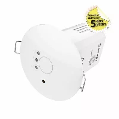 DETECTEUR DE MOUVEMENT RF ENCASTRABLE 360� 5ANS (7549)