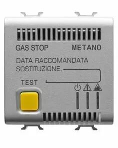 D�tecteur gaz m�thane - 12v ac - 2 modules - titane - chorus