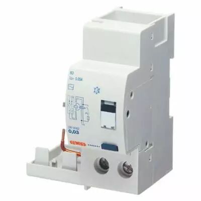 Diff�rentiel adaptable pour disjoncteur mt - 2p 230/400v in=25a classe a istantan�s idn=0,5a - 2 modules