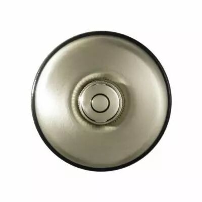 Dimbler bouton poussoir en m�tal couleur dor�e satin�e, corps en porcelaine noire avec pas de cable (60310742)