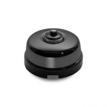 Dimbler bouton poussoir en métal couleur nickel noire, corps en porcelaine noire avec pas de cable (60310792)