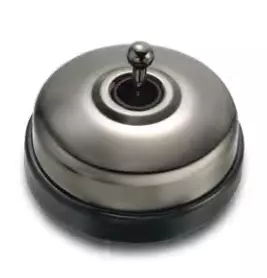 Dimbler va-et-vient en m�tal couleur nickel noire, corps en porcelaine noire (60308892)