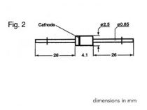 Diode zener 10v-1.3w (ZB10V0)