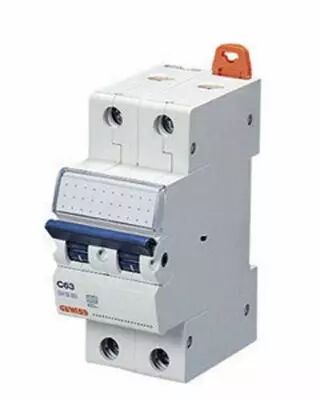 Disjoncteur magn�tothermique - 2p courbe d 13a 230v 10000a (en60898) 30ka (en60947-2) / 400v 10000a (en60898) 20ka (en60947-2) -