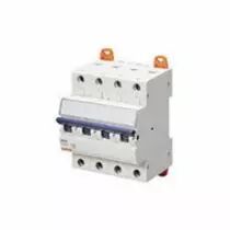 Disjoncteur magnétothermique - 4p courbe b 13a 230v 6000a (en60898) 20ka(en60947-2) / 400v 6000a (en60898) 10ka(en60947-2) - 4 m