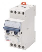 Disjoncteur magnétothermique compact - 2p courbe c 10a 230v 6000a (en60898) 7,5ka (en60947-2) / 400v 6000a (en60898) 6ka (en6094