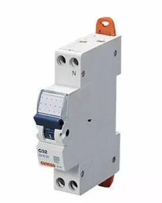 Disjoncteur magn�tothermique compact - 2p courbe c 13a 230v 6000a (en60898) 7,5ka (en60947-2) / 400v 6000a (en60898) 6ka (en6094