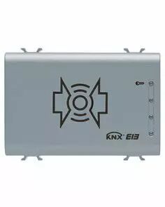 Dispositif de lecture transpondeur - knx - � encastrer - 12/24v ac/dc - 3 modules - noir - chorus