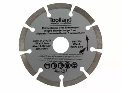 DISQUE DE DIAMANT - 115 MM - SEGMENT�