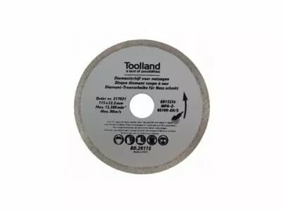 DISQUE DE DIAMANT - 180 MM x 25.4 MM