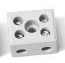 Domino en porcelaine section 2.5/4 mm² 2 poles