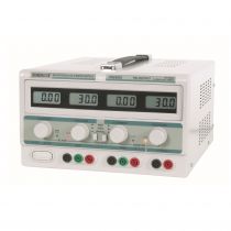 Double Alimentation Dc Lab / 4 Afficheurs Lcd / 2 X 0-30 Vcc / 0-3 A + 5 Vcc Fixe 3 A Max (LABPS23023)