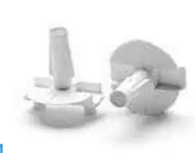 Double fonction Isolateur et serre c�ble pour montage en Classe 2 - pour c�ble plat 2x075mm� (142508