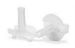 Double fonction Isolateur et serre c�ble pour montage en Classe 2 - pour c�ble rond 2x075mm� (142508