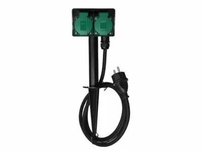 Double Prise - Usage � L\'Ext�rieur - Terre Allemande (EG2W-G)