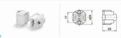 douille connexions automatique pour cable rigide ou souple de 0.5 � 1.5mm�