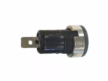 Douille de securite fast on selon iec1010 - noir (CM17B)