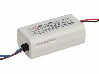 driver de led � courant constant - 1 sortie - 350 ma - 16 w (APC-16-350)