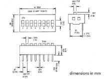 Ds-2 interrupteur dip 1p and 2pos. (DS-2)