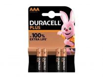 Duracell - Pile Alcaline Plus 1.5 V AA MN2400 BL4 - 4 pcs (BDPPLR03-BL4)