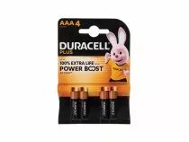 Duracell - Pile Alcaline Plus 1.5 V AA MN2400 BL4 - 4 pcs (BDPPLR03-BL4)