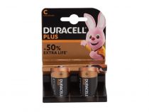 Duracell - Pile Alcaline Plus 1.5 V C LR14 - 2 pcs (BDPPLR14-BL2)