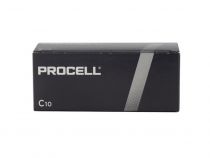 DURACELL - PILE ALCALINE PROCELL 1.5 V LR14/C - 10 pcs (BDPLR14)