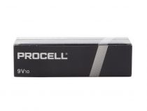 DURACELL - PILE ALCALINE PROCELL E-BLOC 9 V/6LR61 - 10 pcs (BDP6LR61)