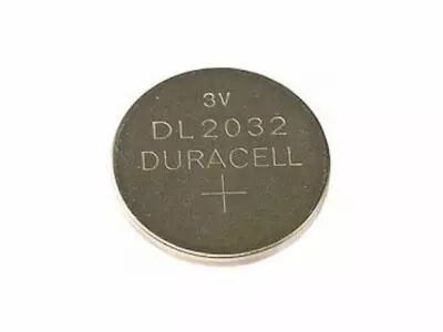 DURACELL - PILE BOUTON LITHIUM 3 V - DL2032 BL2 - 2 pcs (BDCR2032-BL2)